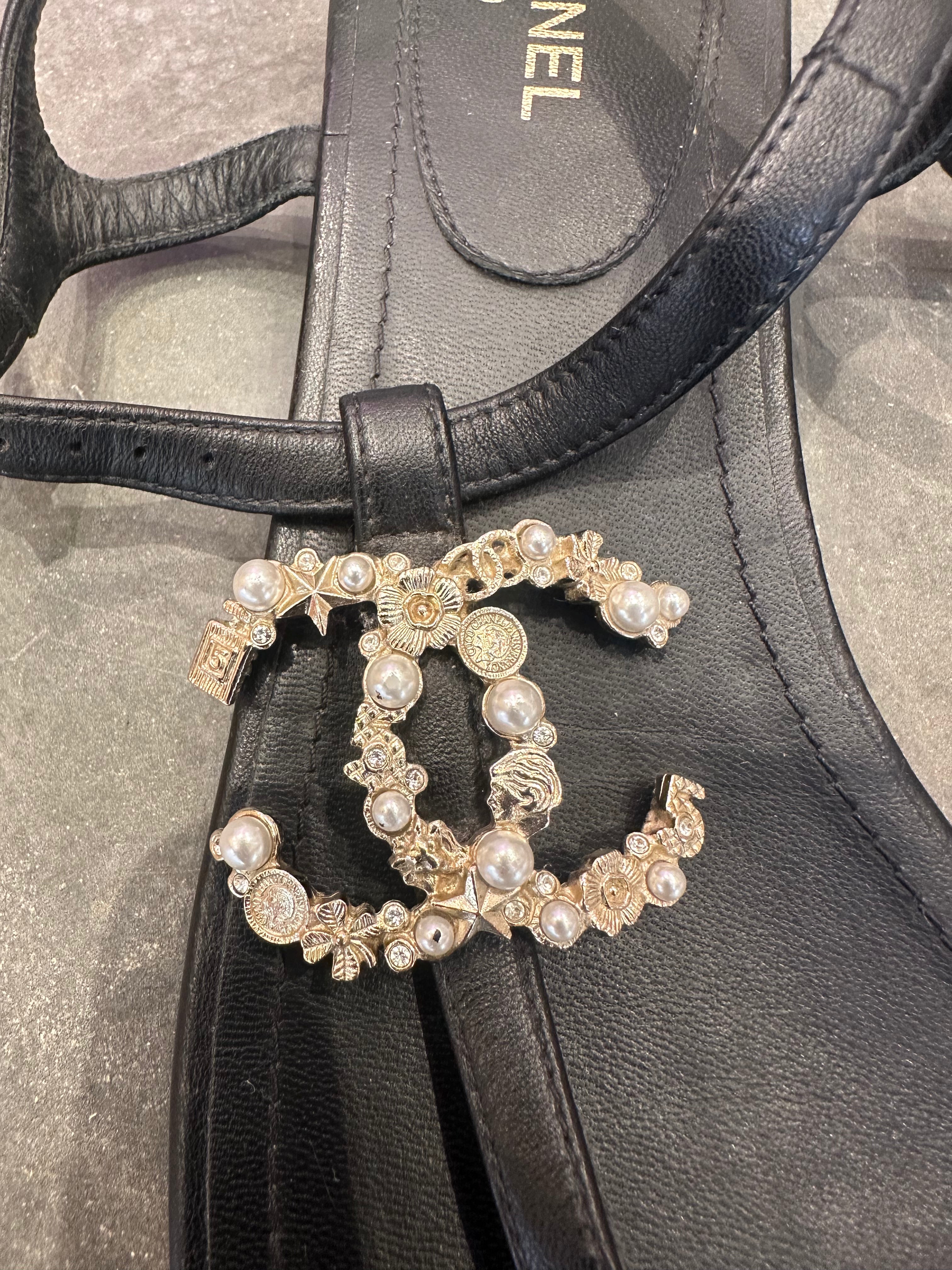 Chanel Slingback Sandal (EU38)