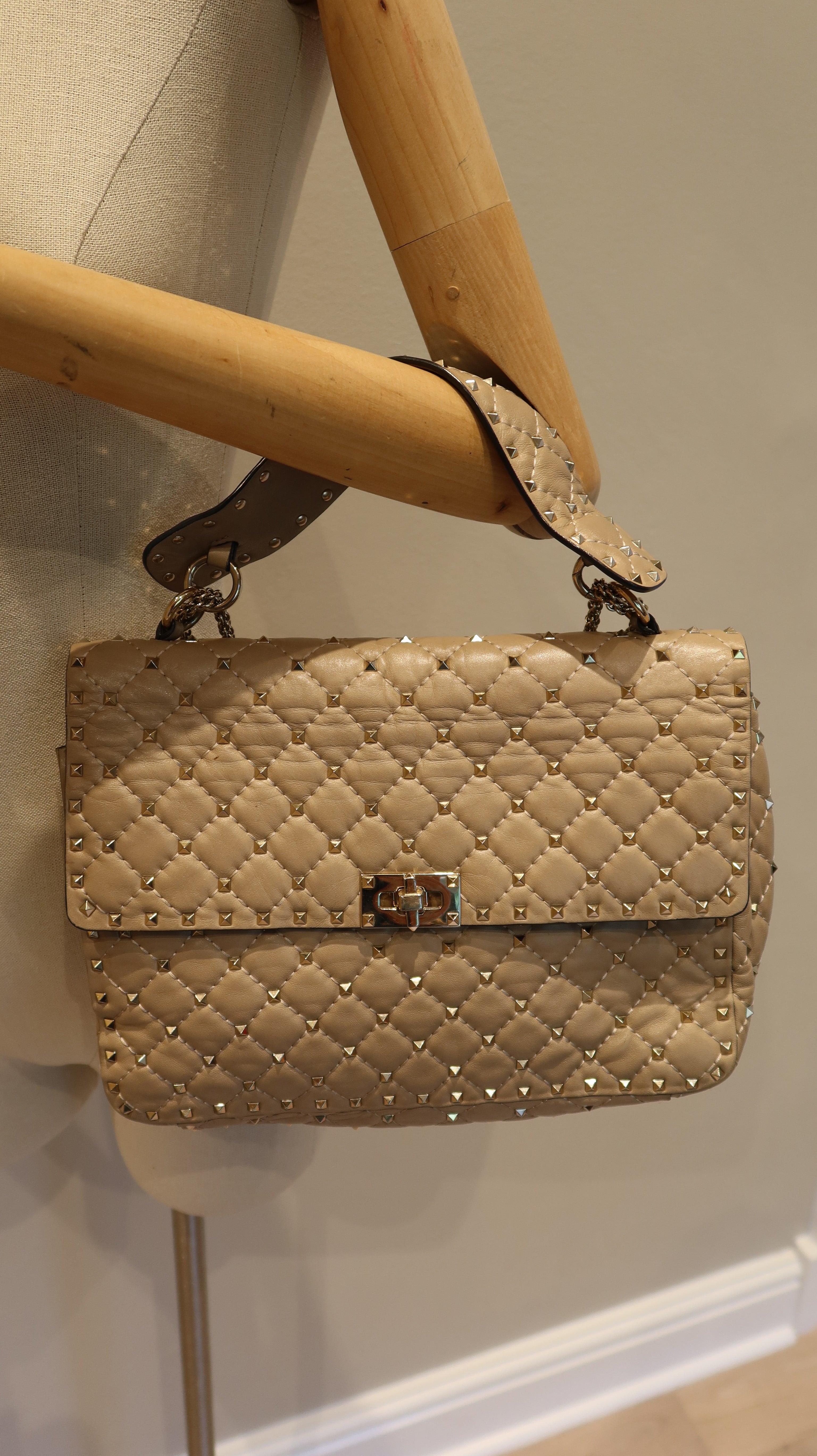 Valentino Rockstud Spike Shoulder Bag