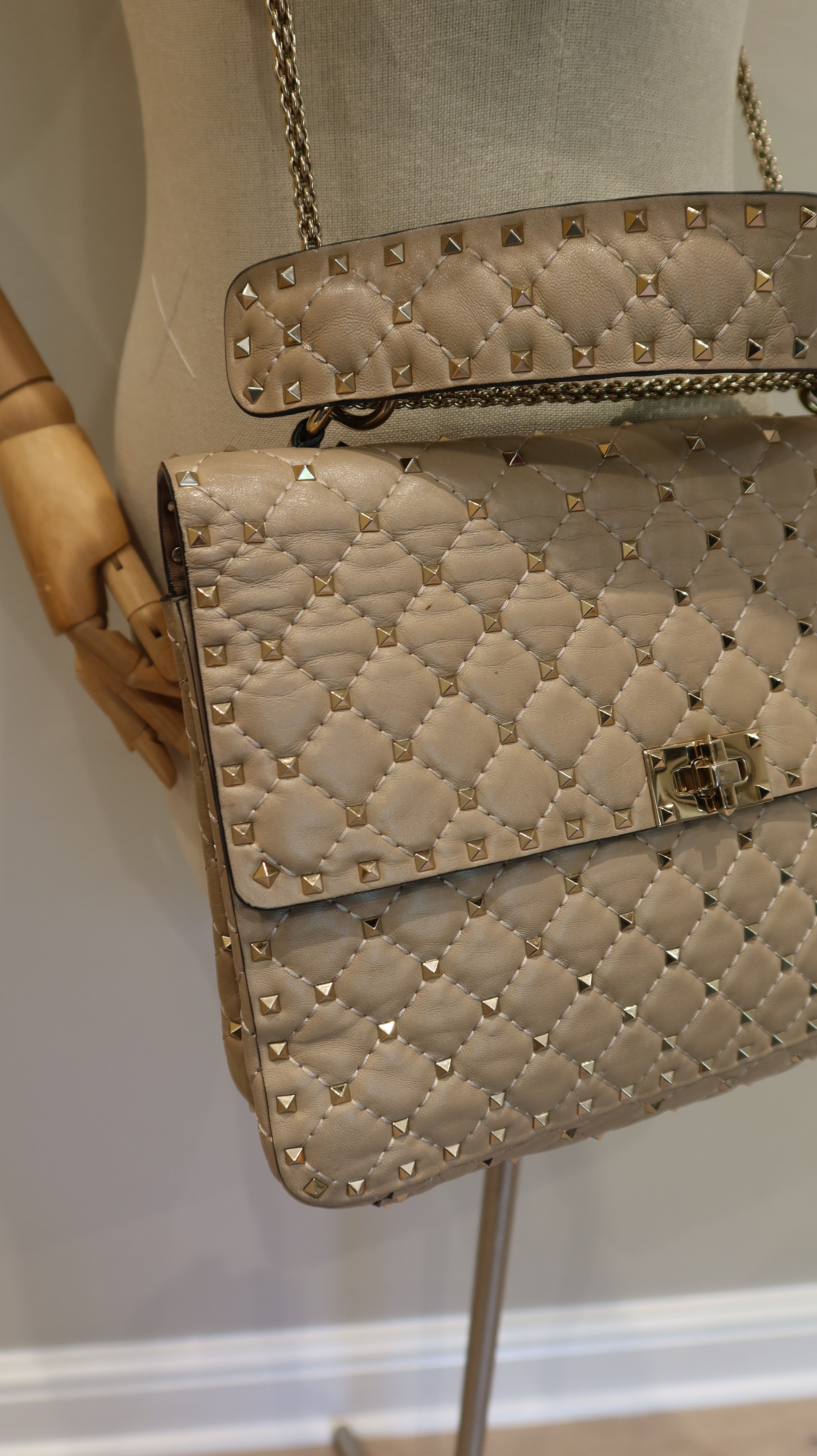 Valentino Rockstud Spike Shoulder Bag