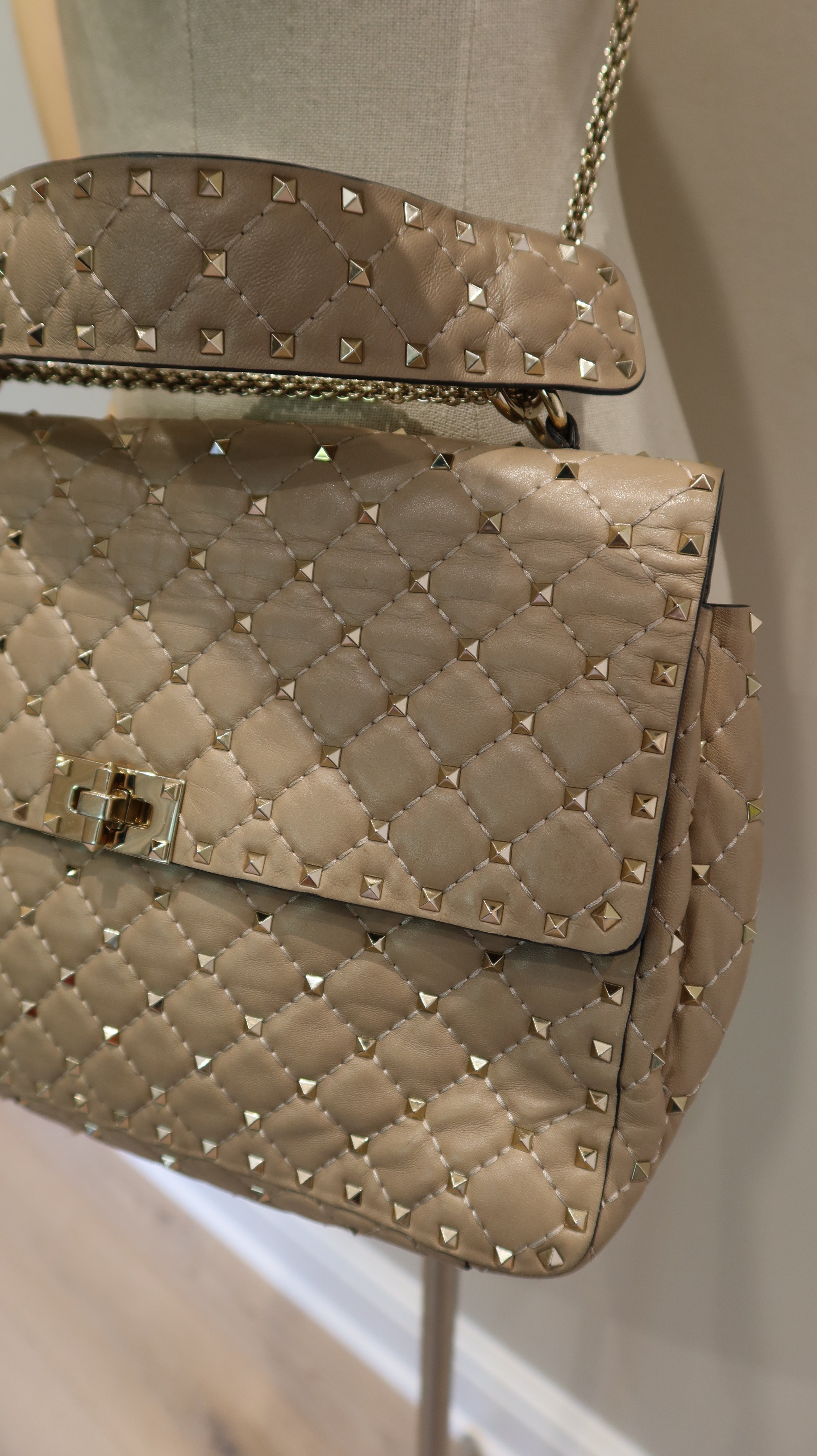 Valentino Rockstud Spike Shoulder Bag