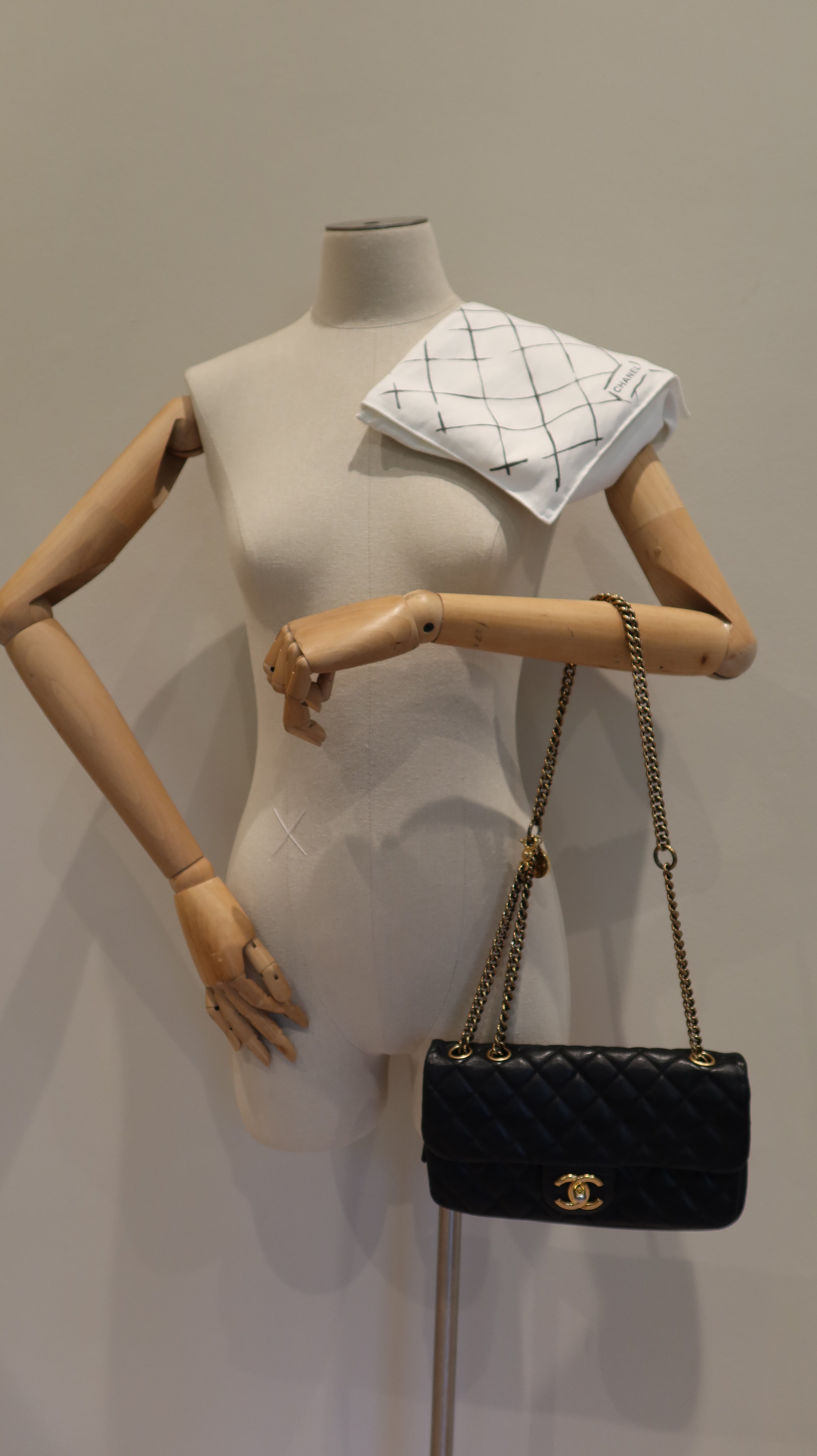 Chanel East West Flap Bag