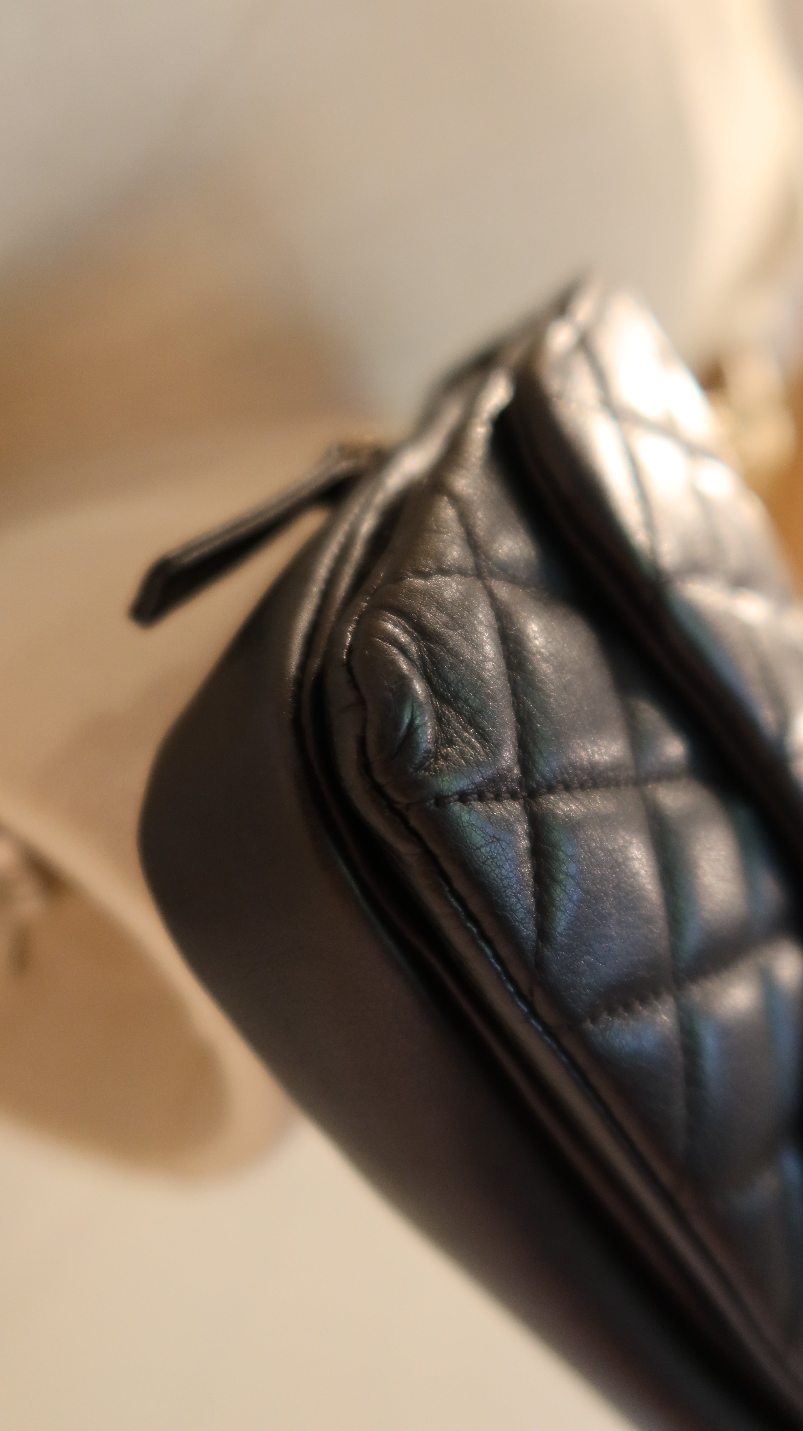 Chanel East West Flap Bag