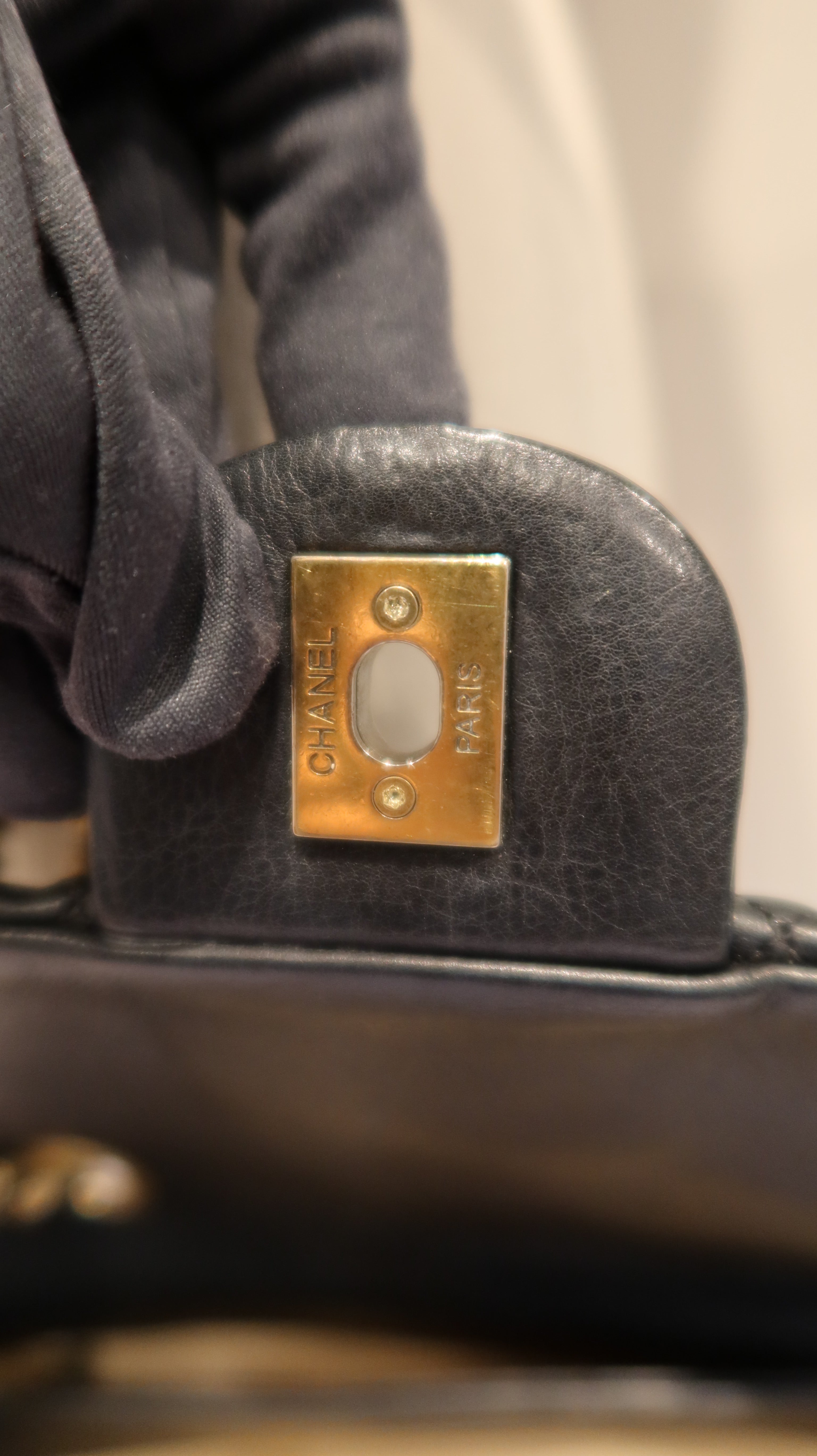 Chanel East West Flap Bag